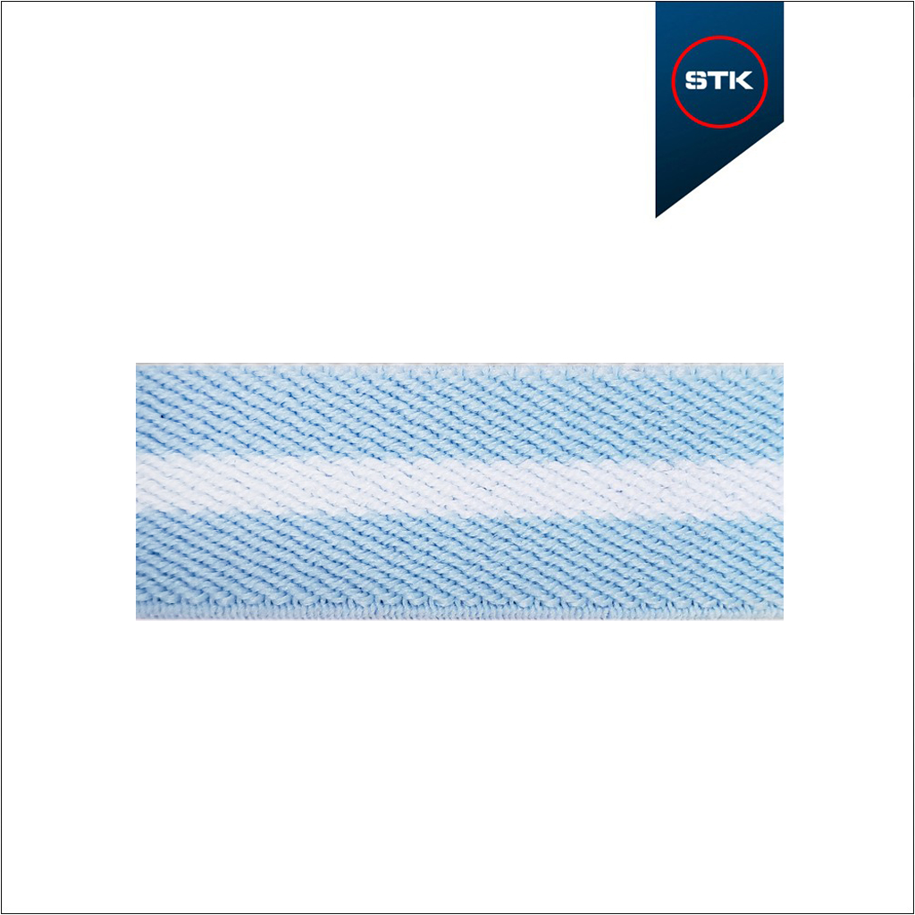 EL&Aacute;STICO STK DIAGONAL 20MM AZUL BB / BRANCO / AZUL BB