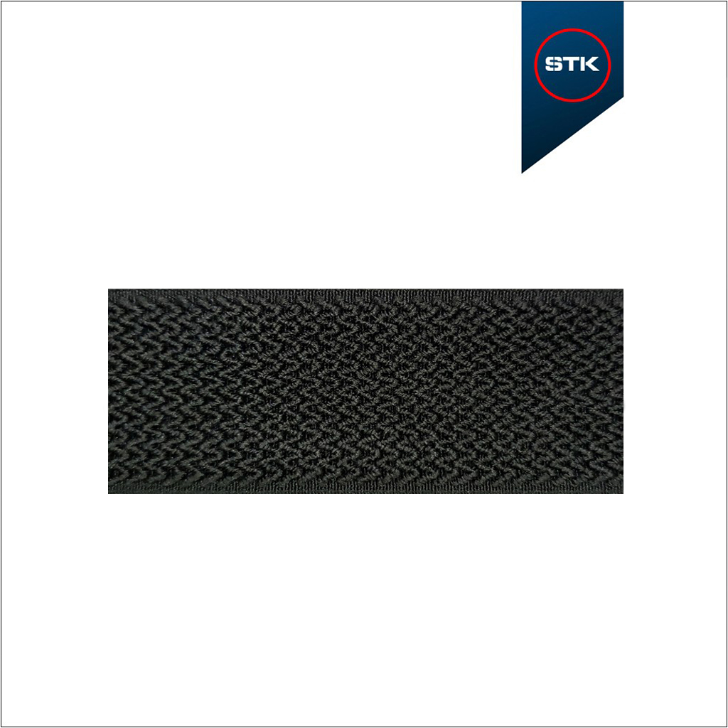 EL&Aacute;STICO STK 145 CHAPEU 40MM PRETO